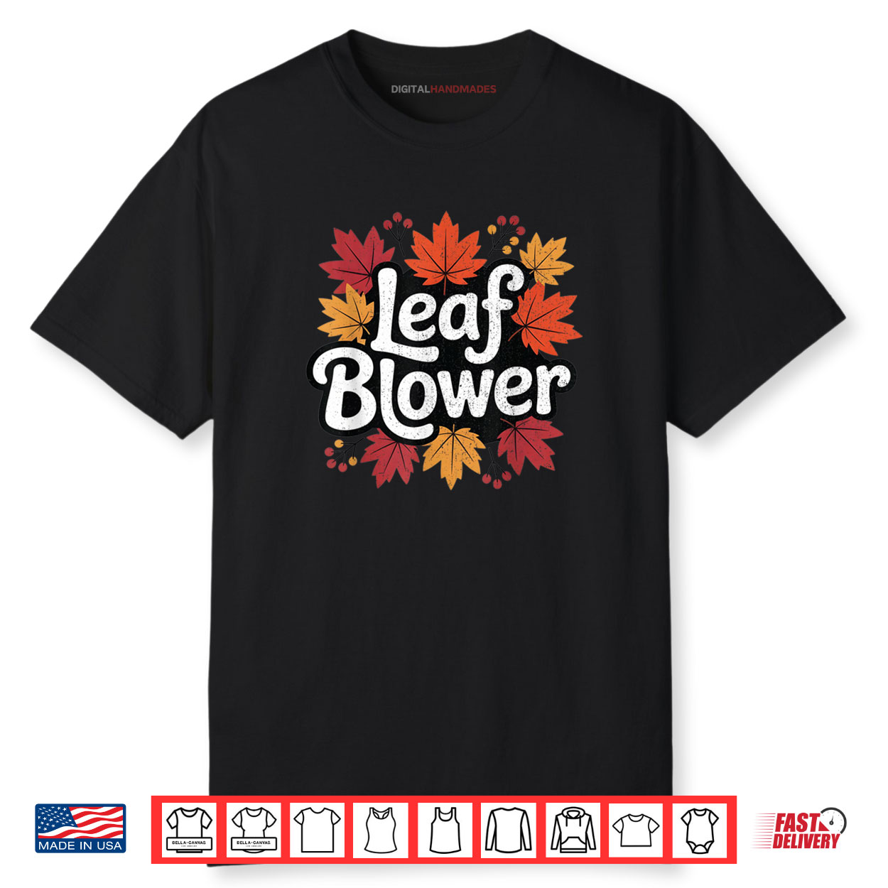 Spooktacular Fall Leaf Blower Sucking Leaf Blowers Cozy Shirt