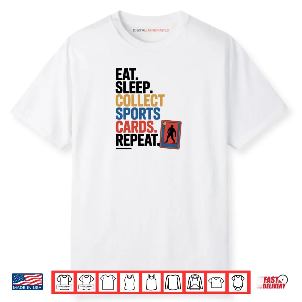 Sports Card Collecting Basketball Baseball Card Collector Shirt