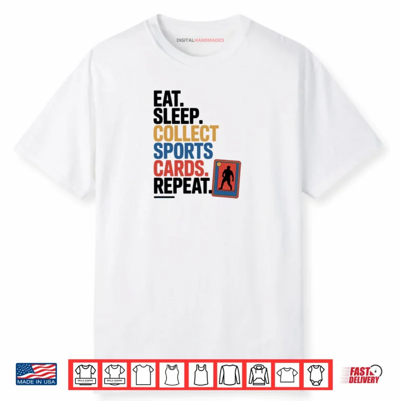 Sports Card Collecting Basketball Baseball Card Collector Shirt