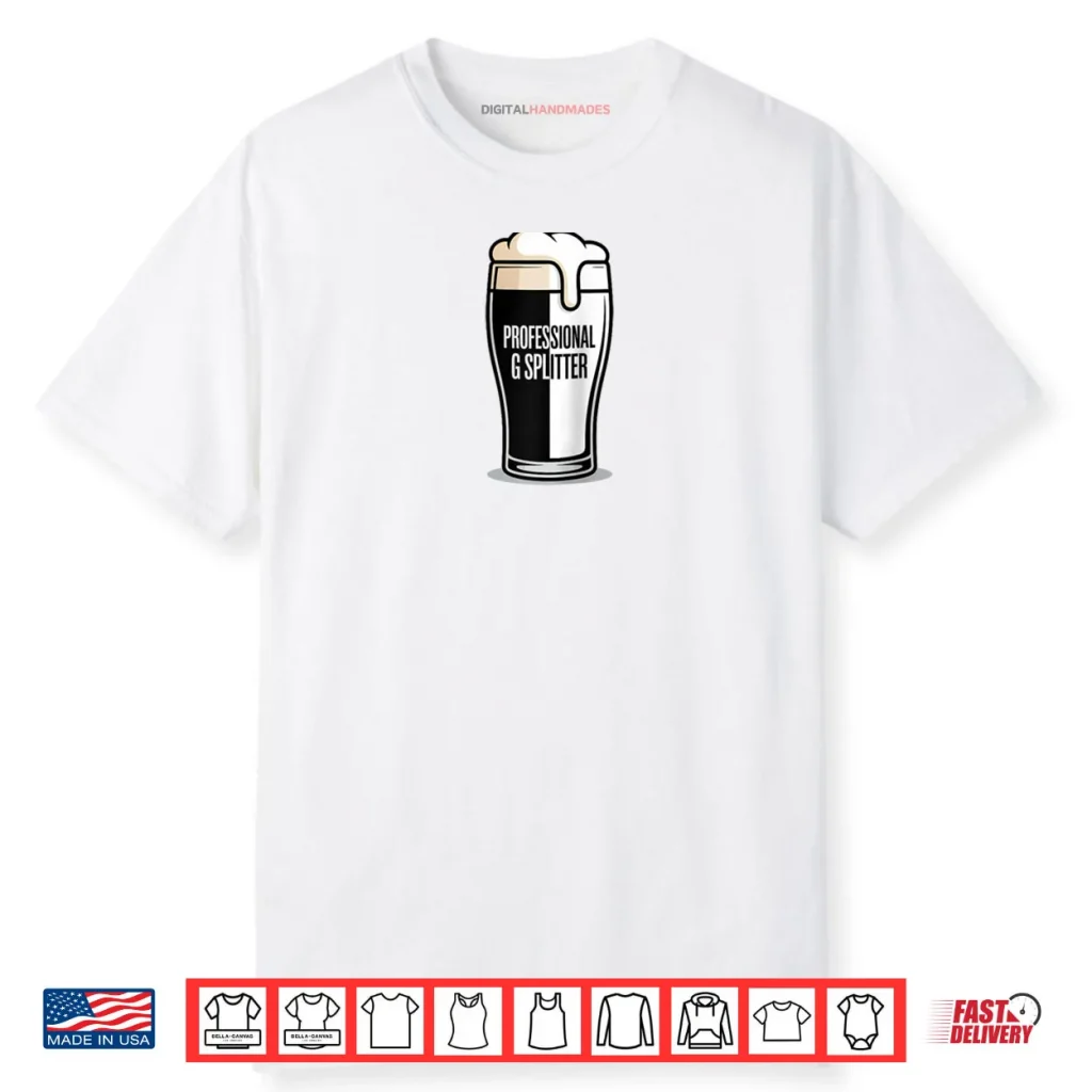 Stout Ale Professional G Splitter Drinking Raglan Shirt 1 Stout Ale Professional G Splitter Drinking Raglan Shirt