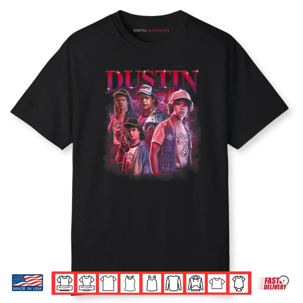 Stranger Things Dustin Shirt 1 Stranger Things Dustin Shirt