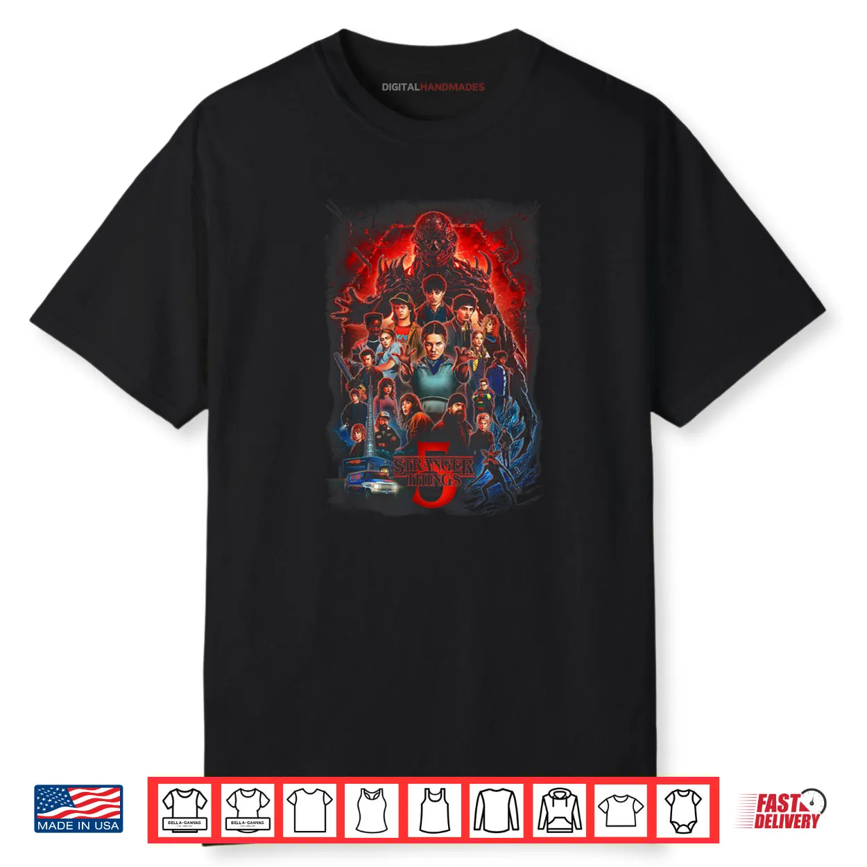 Stranger Things Season 5 Kyle Lambert Shirt