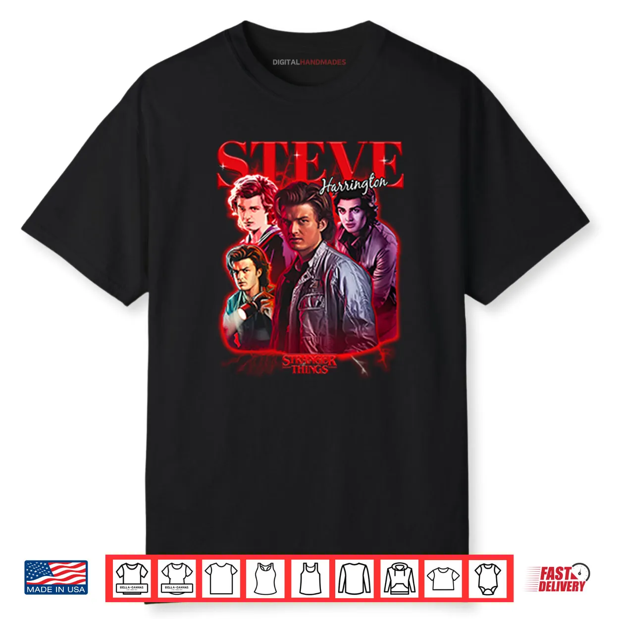 Stranger Things Steve Harrington Shirt