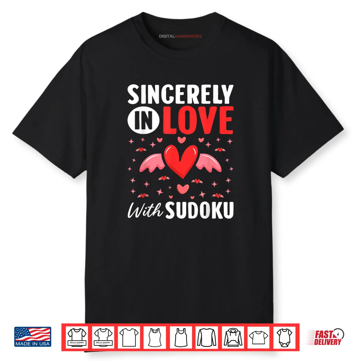 Sudoku Puzzle Design for Logic Game Fans Shirt
