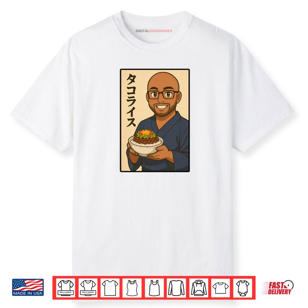 Taco Rice Japanese Cuisine Lover Favorite Okinawa Food Shirt 1 Taco Rice Japanese Cuisine Lover Favorite Okinawa Food Shirt