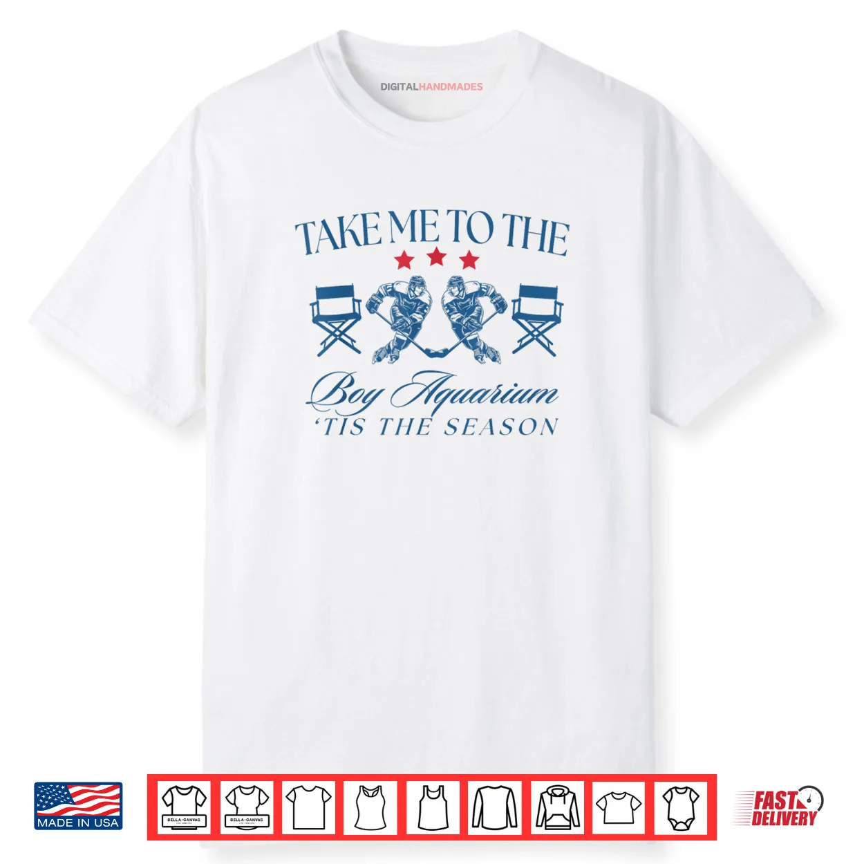 Take Me to The Boy Aquarium Hockey Lover Shirt