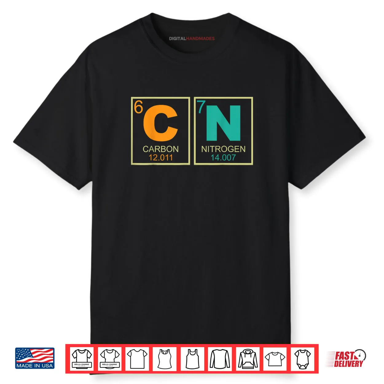 Teacher Science Periodic Table Retro Vintage Shirt