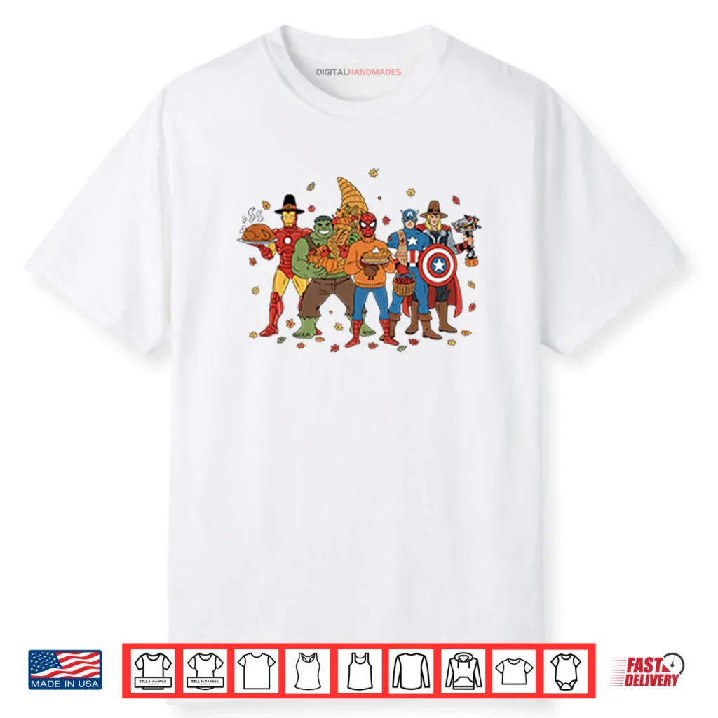Thanksgiving Superhero Shirt 1 Thanksgiving Superhero Shirt
