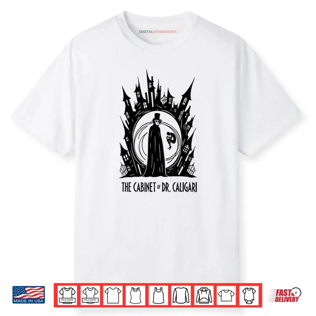 The Cabinet of Dr Caligari Classic Horror Shirt
