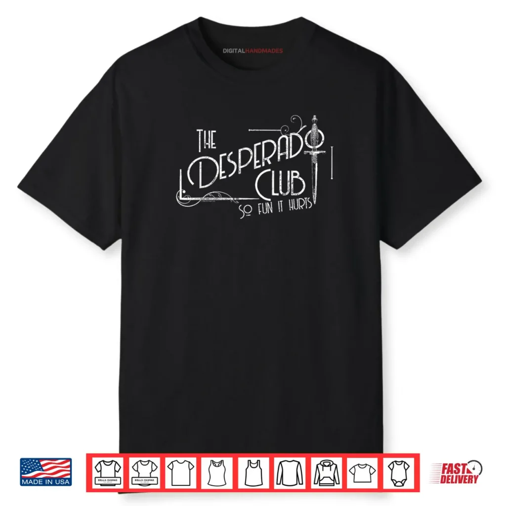 The Desperado Club Sign Sci Fi Book Shirt 1 The Desperado Club Sign Sci Fi Book Shirt