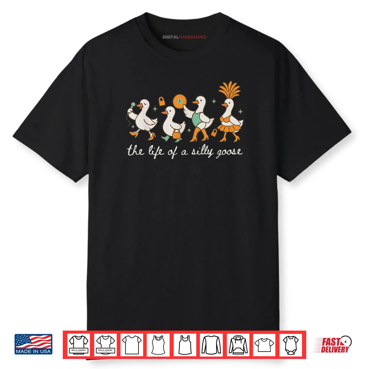 The Life of a Silly Goose Trendy Meme Show Shirt