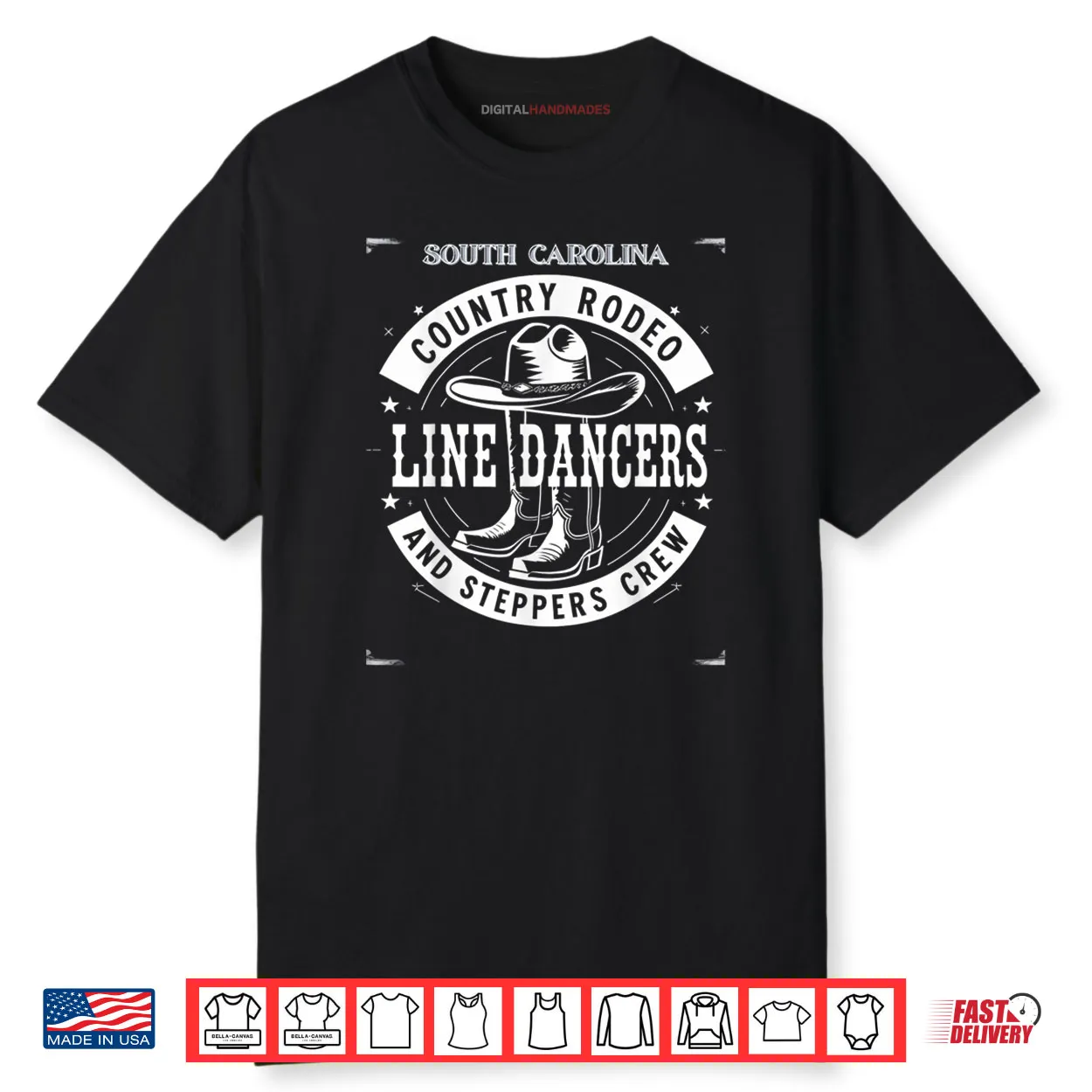 The Official Country Rodeo Line Dancers and Steppers Shirt
