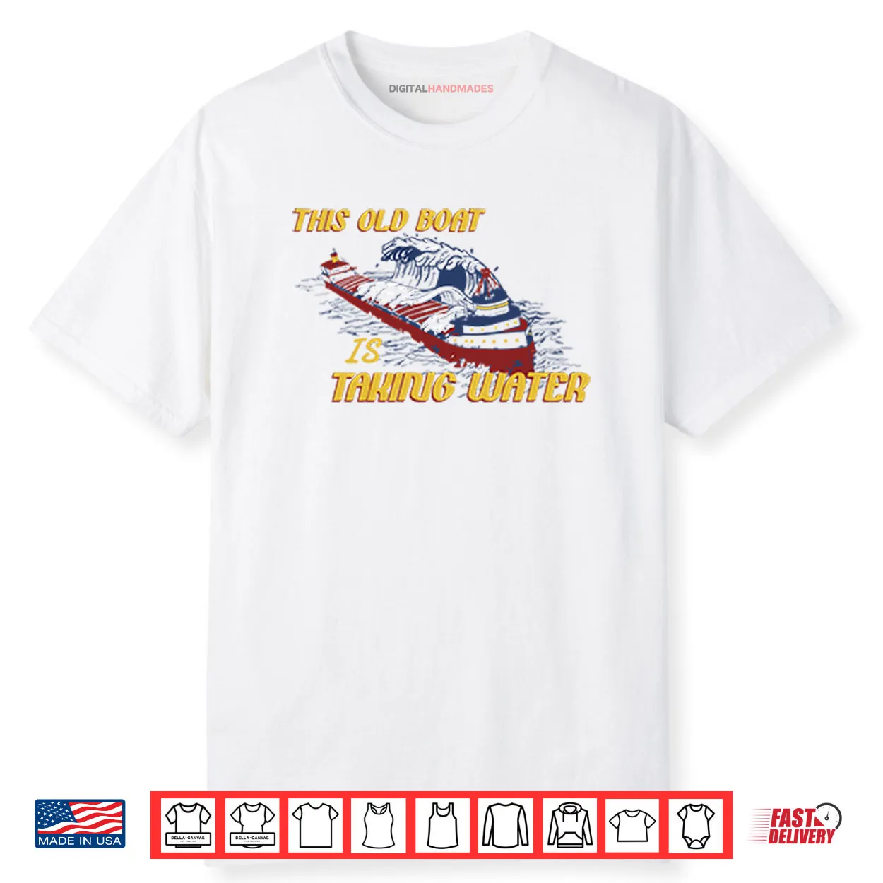 This Boat Is Taking Water Edmund Fitzgerald Memorial Shirt