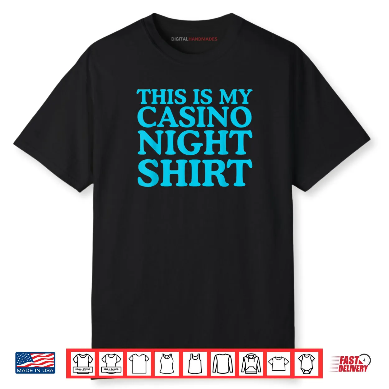 This is My Casino Night Funny Gambling Party Shirt