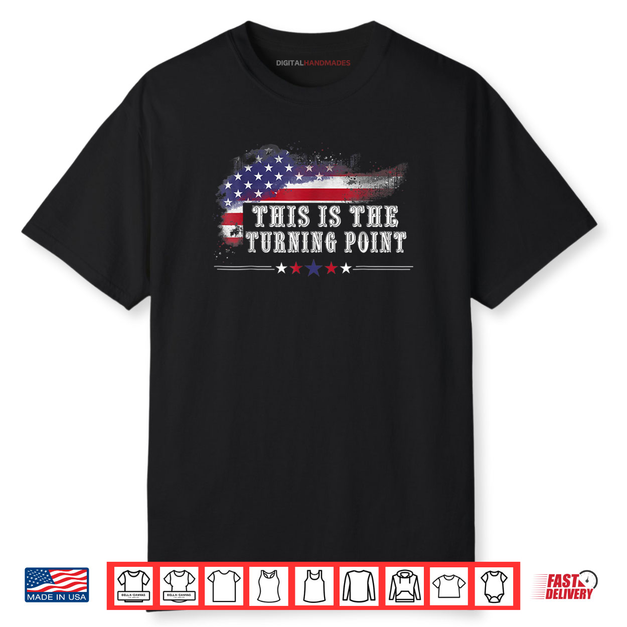 This is The Turning Point American Flag Shirt