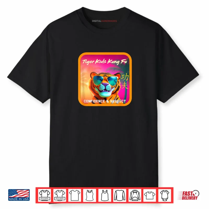 Tiger Kids Kung Fu Logo Shirt