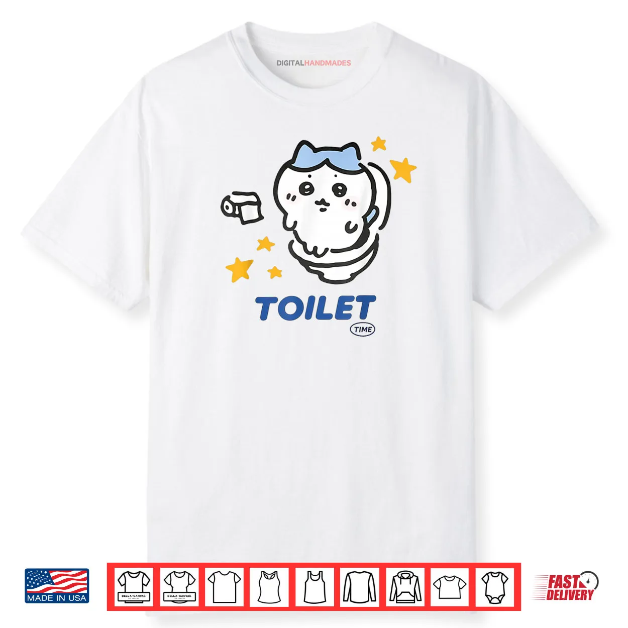 Toilet Time Chikawa Meme Shirt