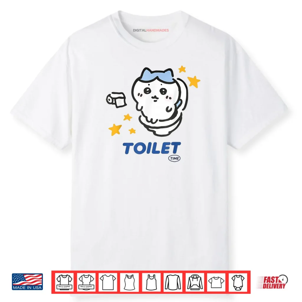 Toilet Time Chikawa Meme Shirt 1 Toilet Time Chikawa Meme Shirt