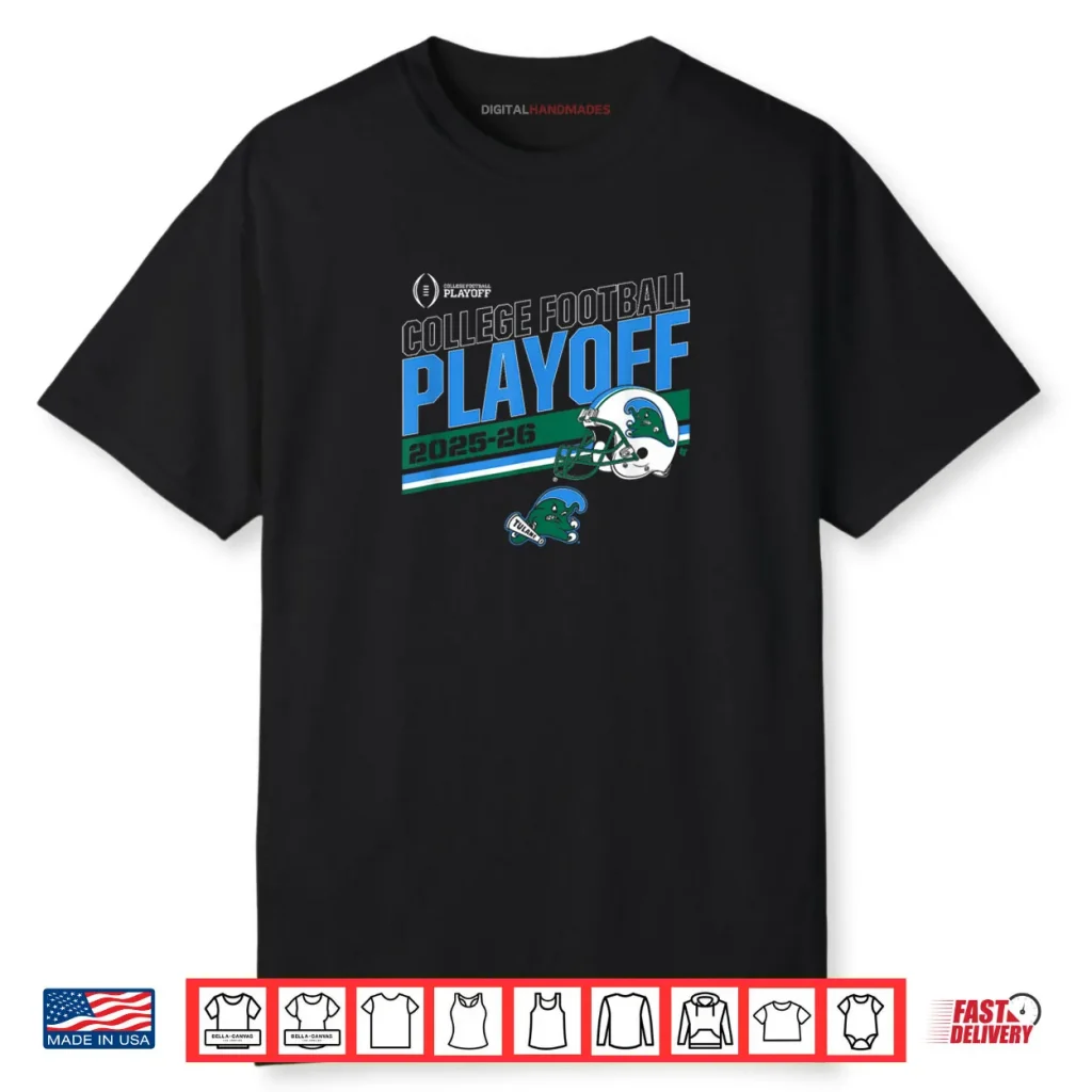 Tulane Green Wave College Football Playoff Stripe 2025 Shirt