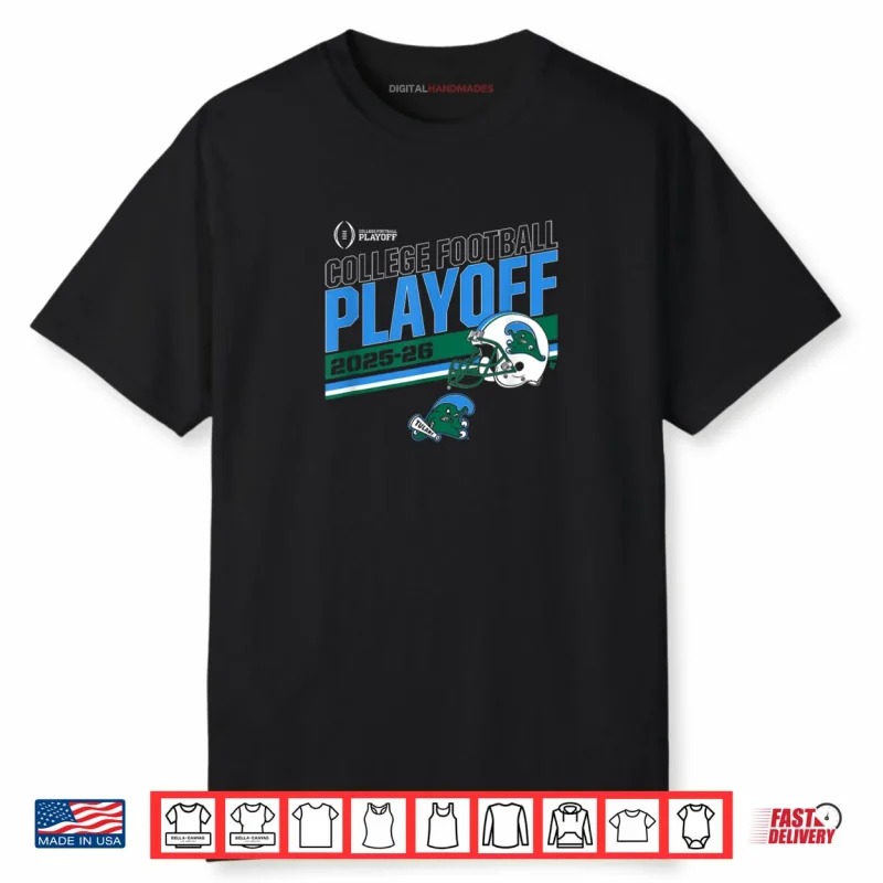 Tulane Green Wave College Football Playoff Stripe 2025 Shirt