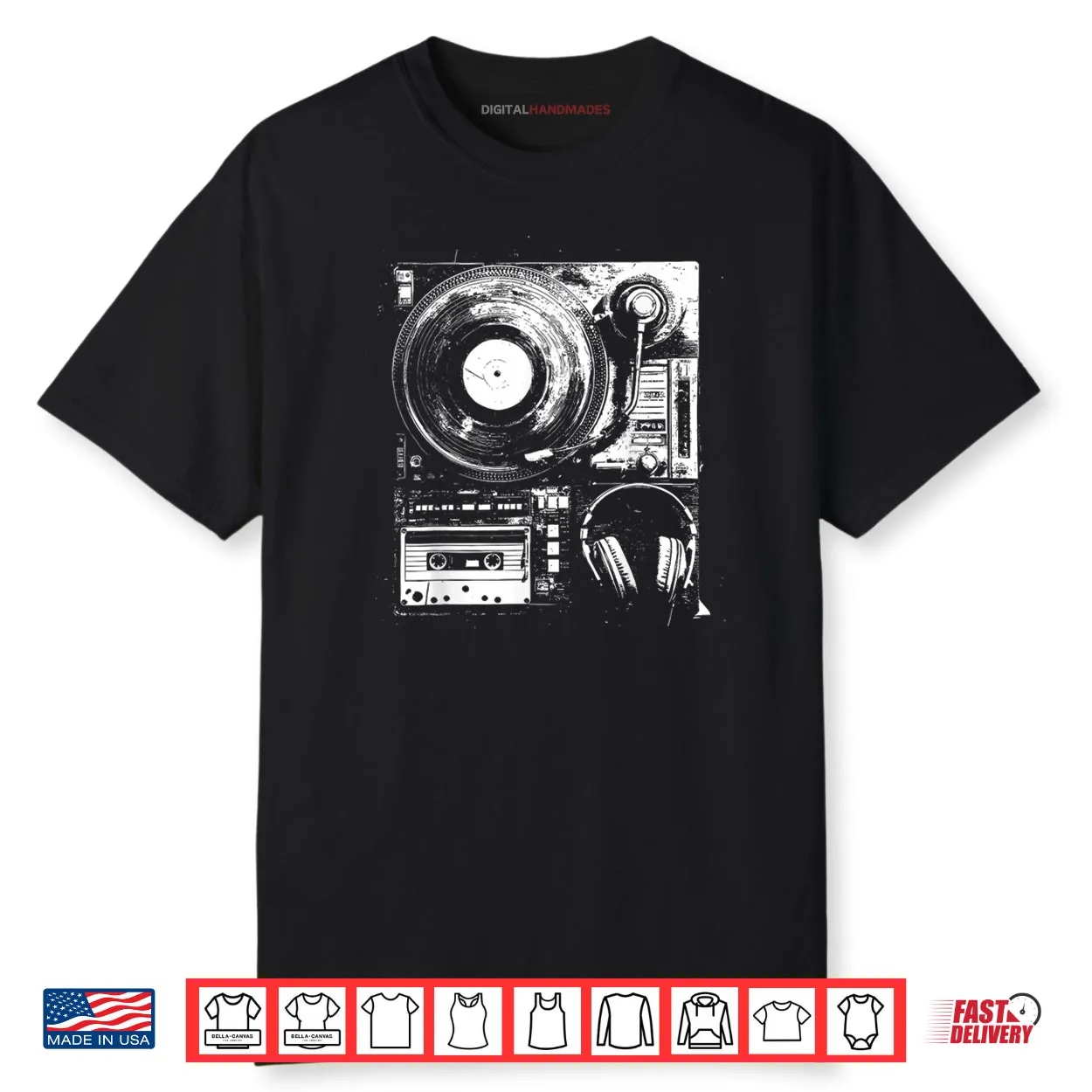 Turntable Audiophile Shirt