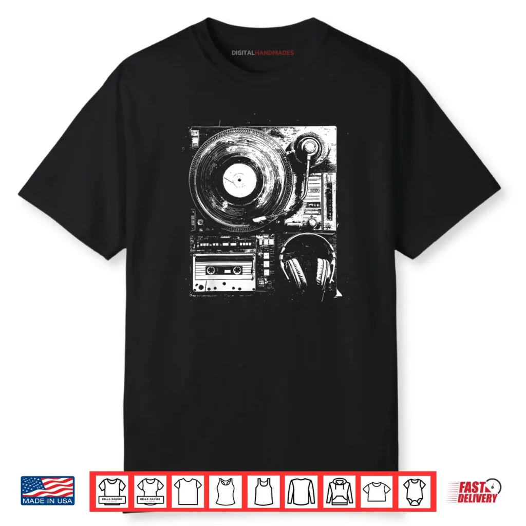 Turntable Audiophile Shirt 1 Turntable Audiophile Shirt