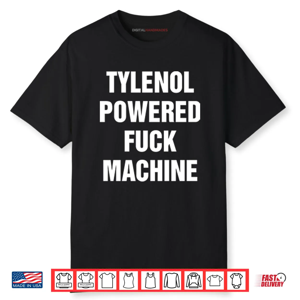 Tylenol Power Fuck Machine Shirt