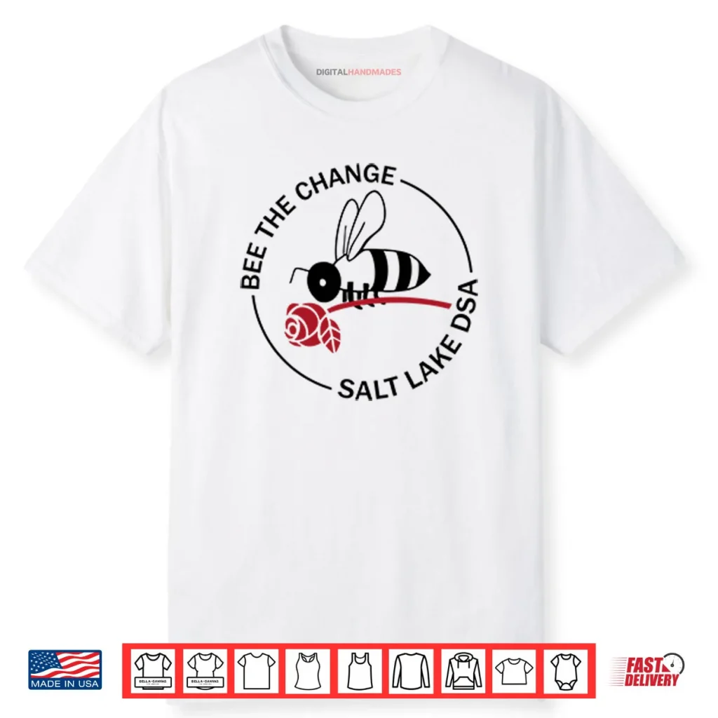 Tyler Robinson Bee The Change Salt Lake Dsa Shirt 1 Tyler Robinson Bee The Change Salt Lake Dsa Shirt