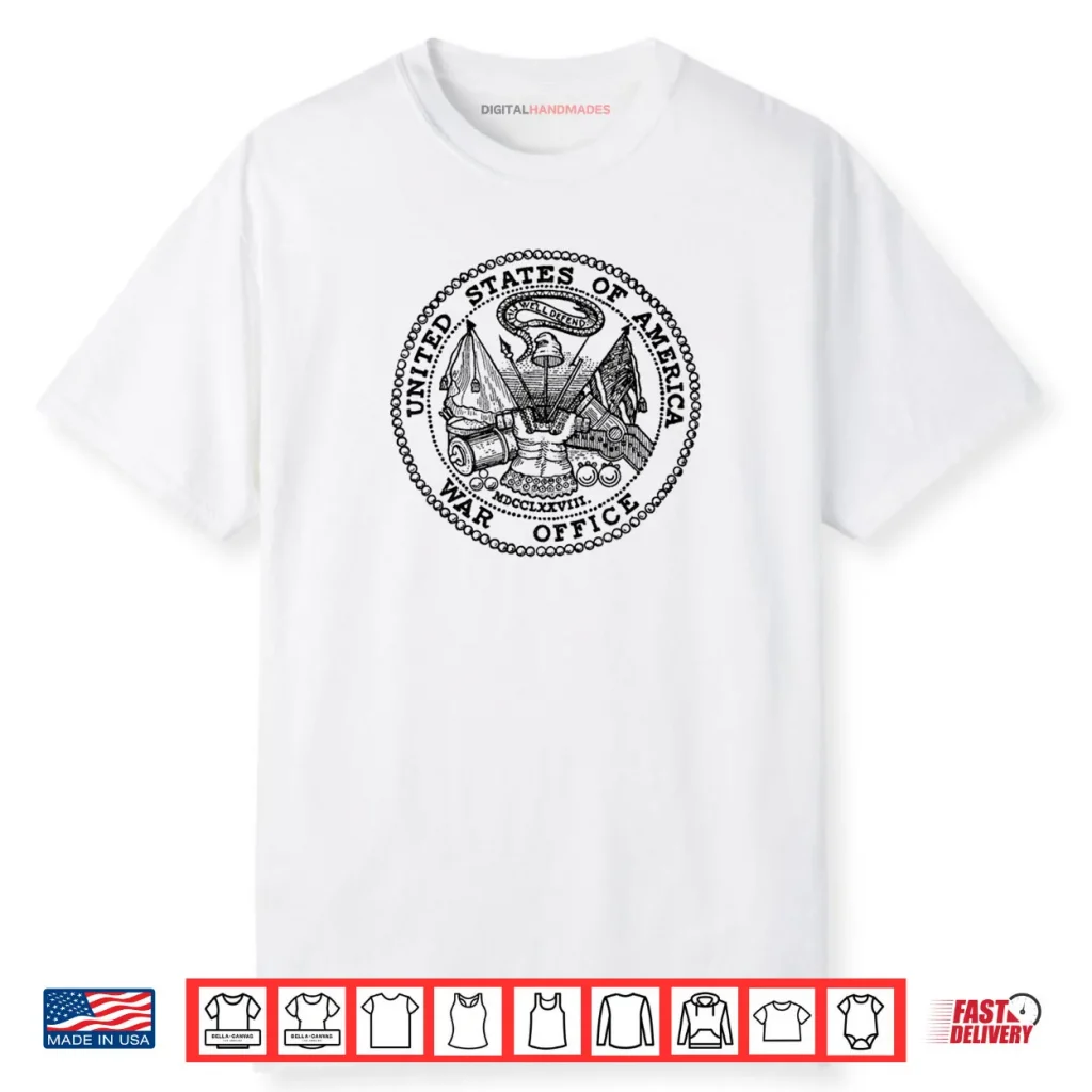 United States of America War Office War Department Shirt