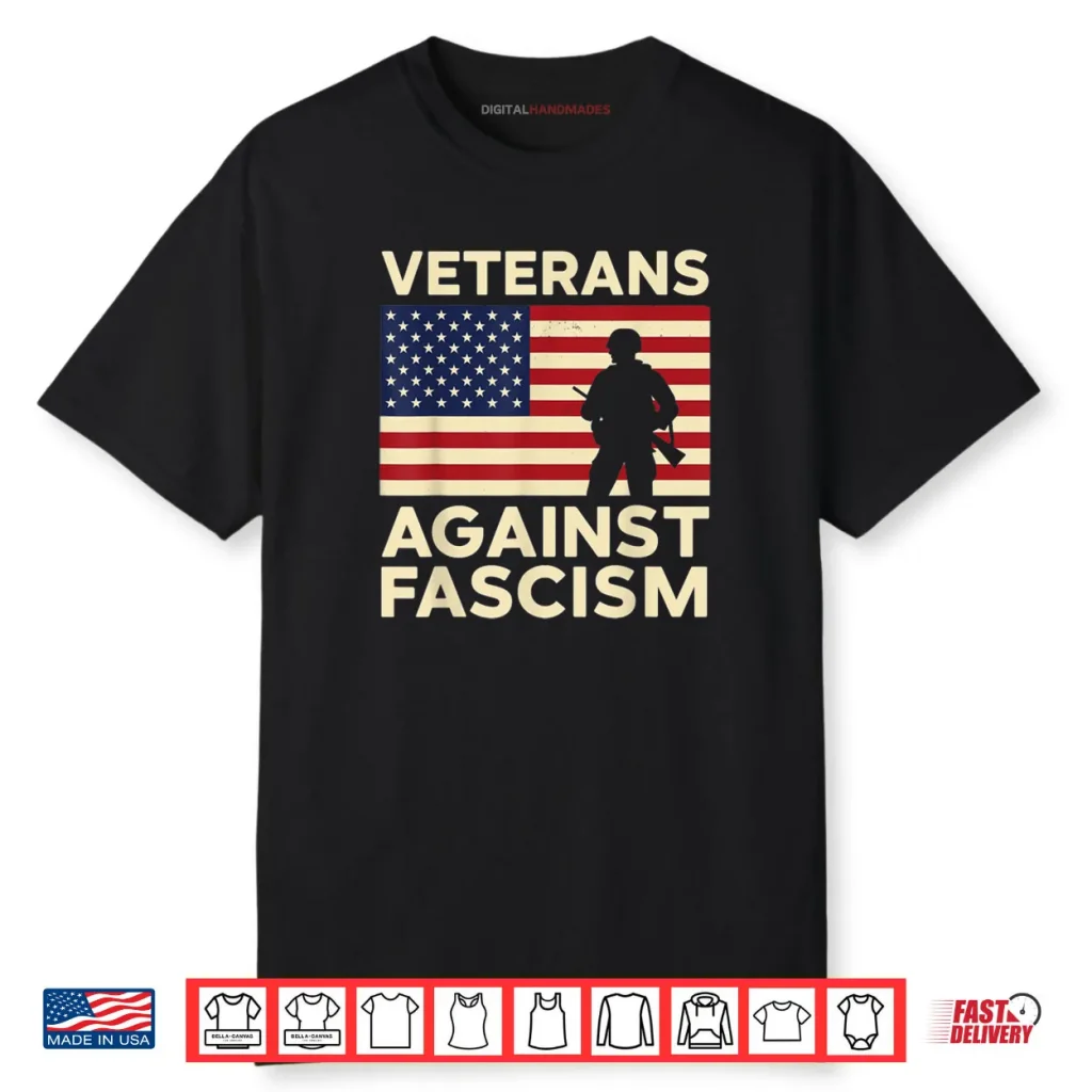 Veterans Against Fascism Vintage US Army Patriotic Soldier Shirt 1 Veterans Against Fascism Vintage US Army Patriotic Soldier Shirt