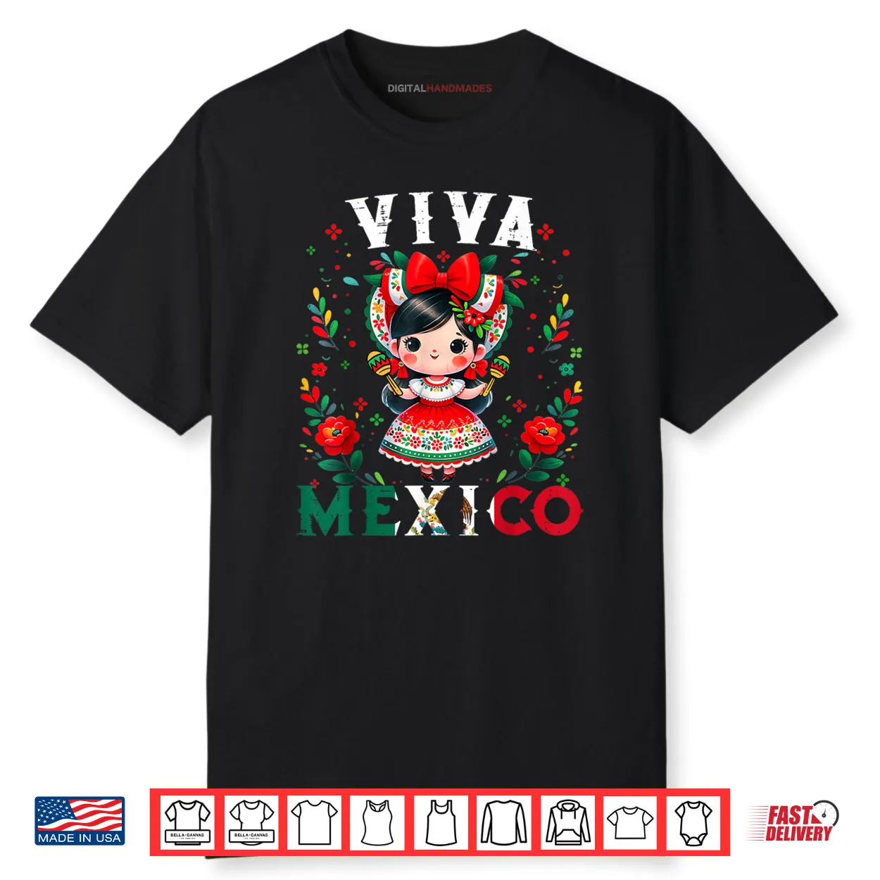 Viva Mexico Flag Mexican Independence Day Shirt