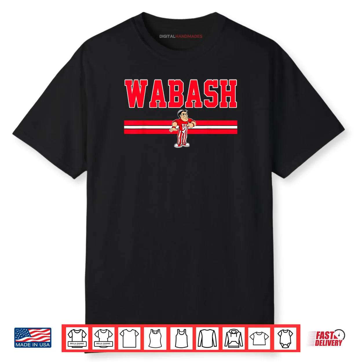 Wabash College Vintage Arch Shirt