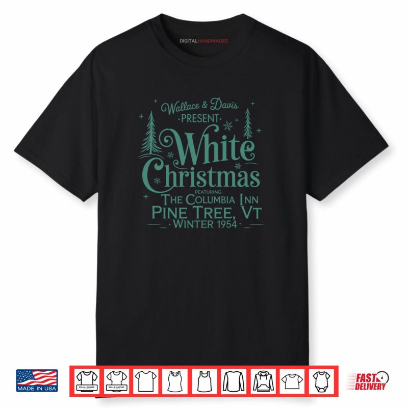 Wallace Davis White Christmas Xmas Christmas Holiday Shirt
