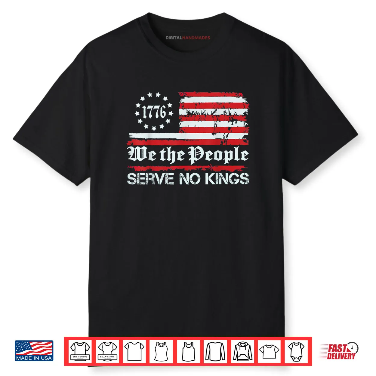 We The People Serve No Kings Shirt Shirt