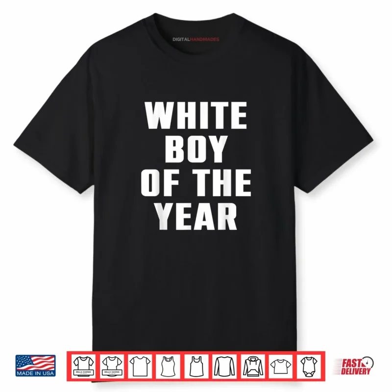 White Boy of The Year Shirt