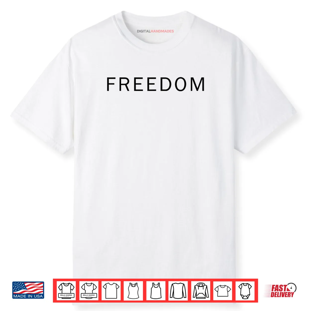 White Freedom Shirt