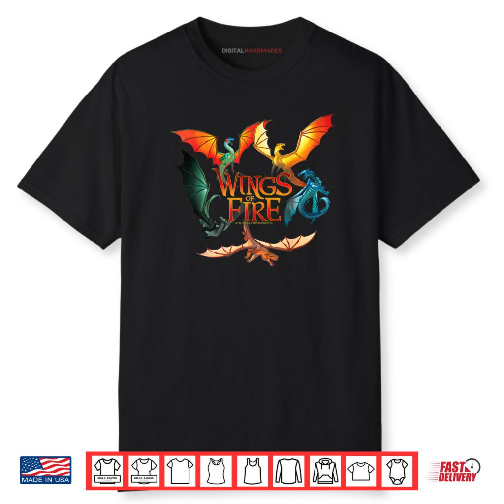Wings of Fire Dragon Circle Shirt 1 Wings of Fire Dragon Circle Shirt