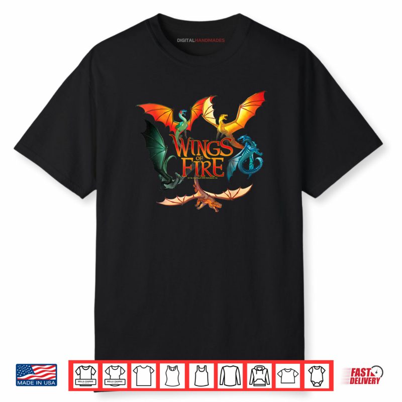 Wings of Fire Dragon Circle Shirt