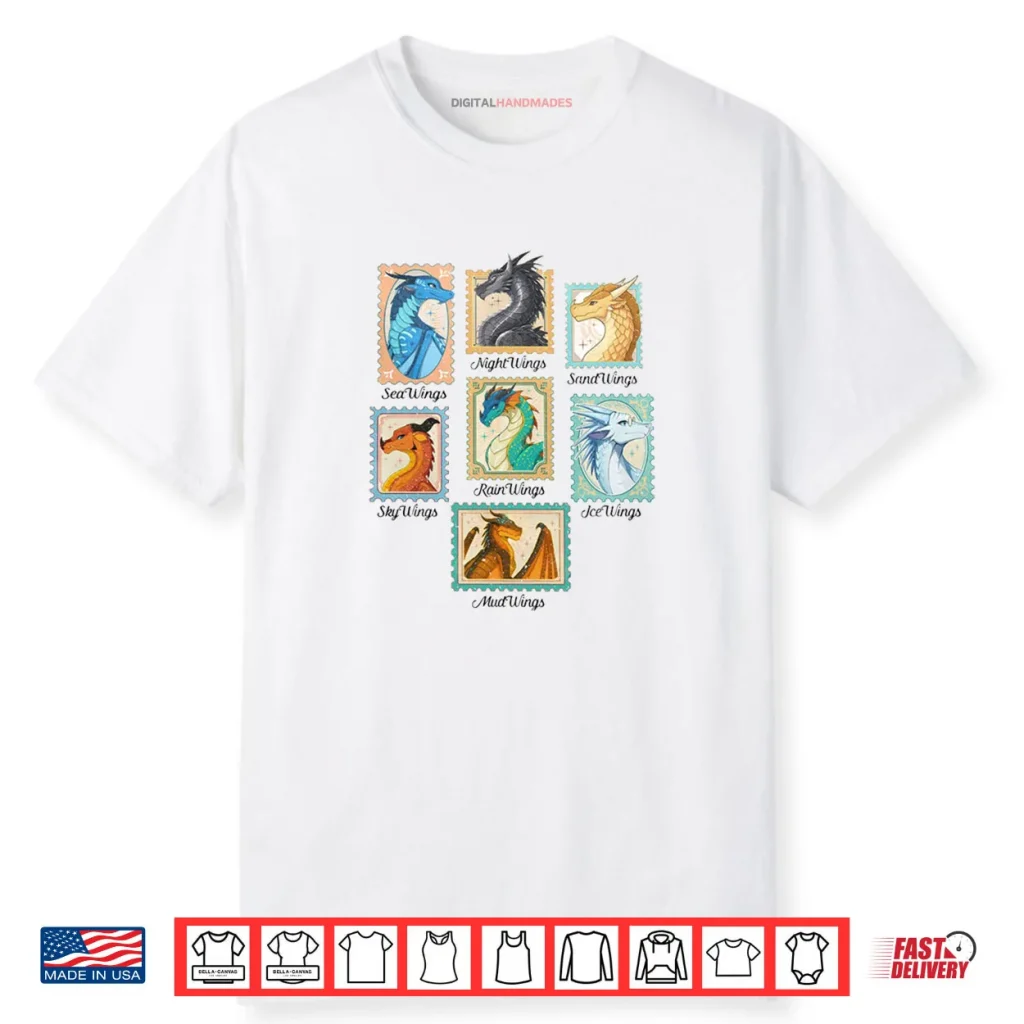 Wings Of Fire Dragons Queen of Pyrrhia NightWings SeaWings IceWings Shirt 1 Wings Of Fire Dragons Queen of Pyrrhia NightWings SeaWings IceWings Shirt