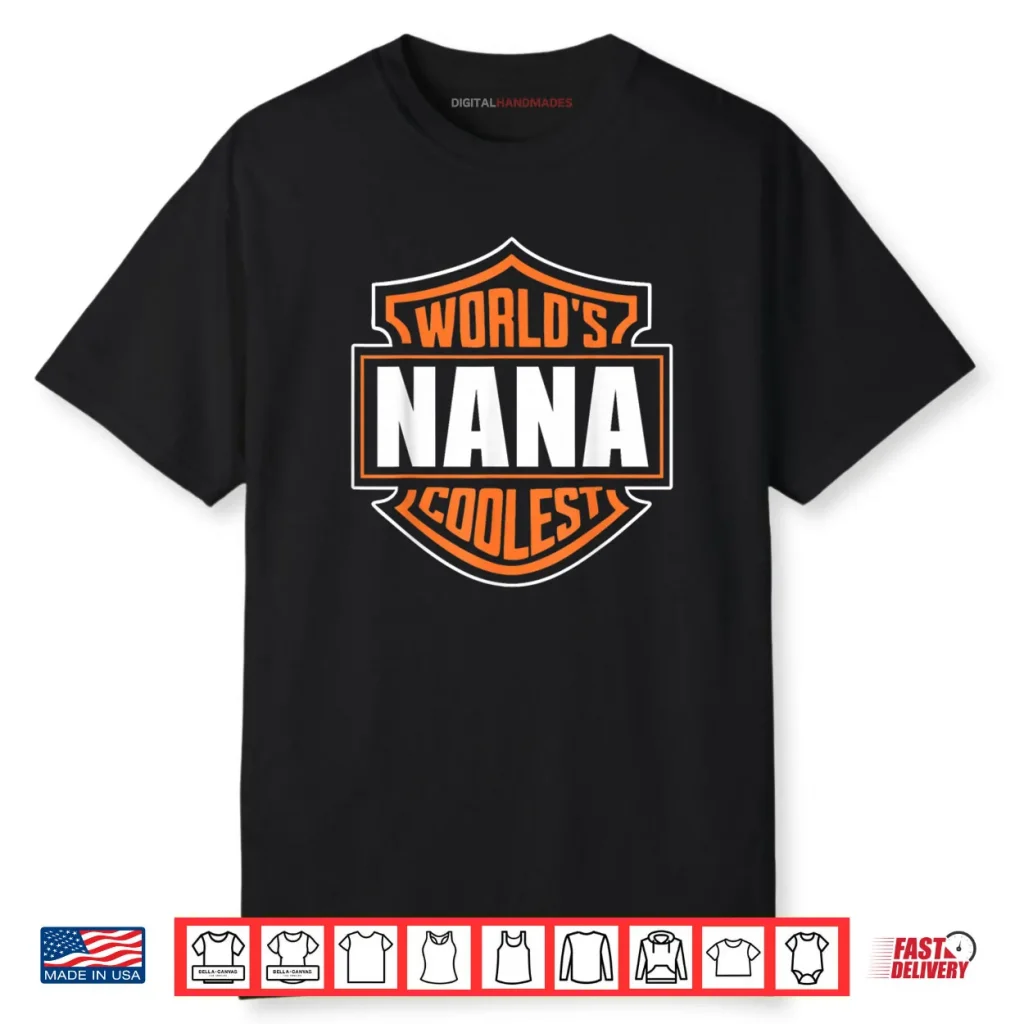 World’s Coolest Nana Matching Family Reunion Outfit Shirt 1 World’s Coolest Nana Matching Family Reunion Outfit Shirt