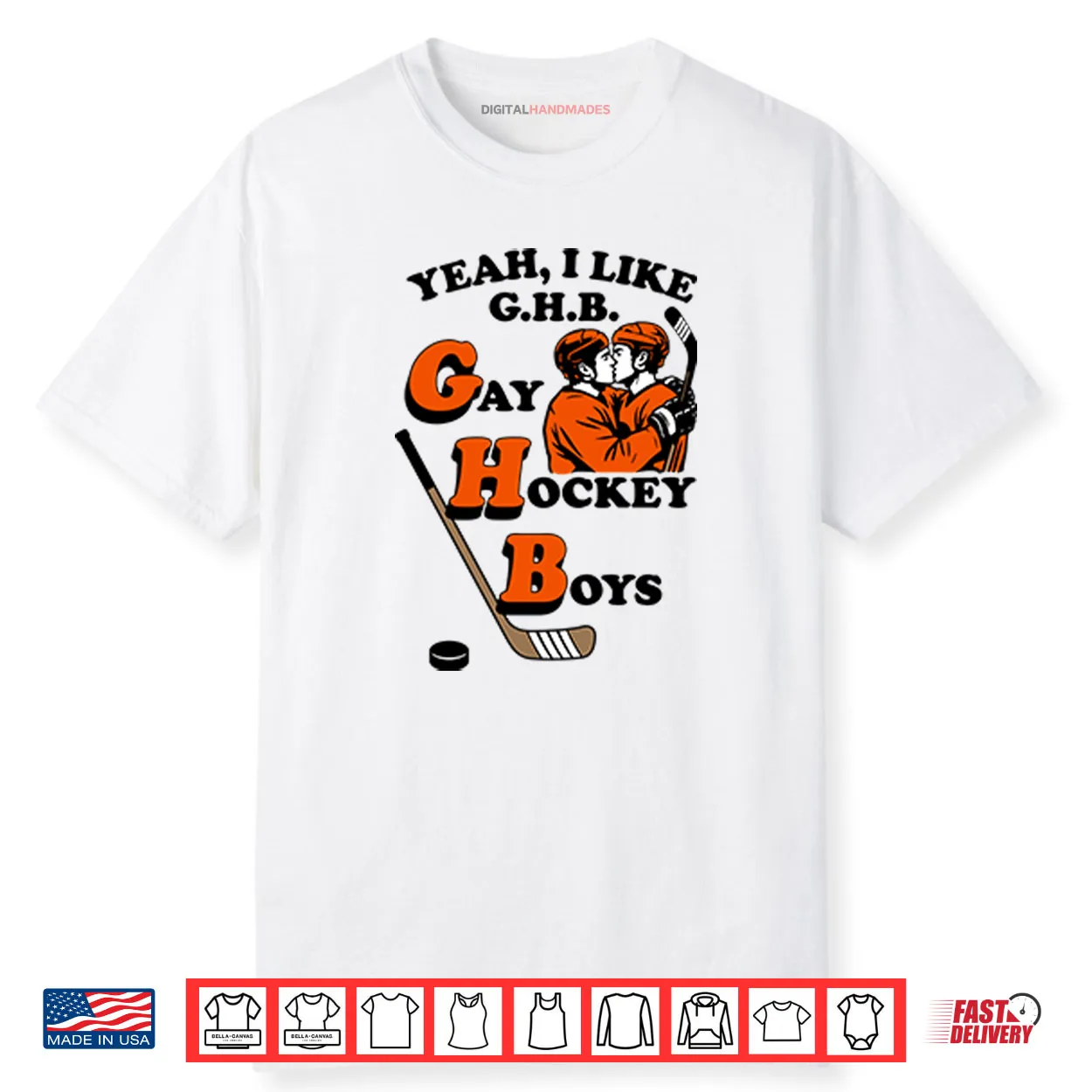 Yeah I Like GHB Gay Hockey Boys Heated Rivalry Shirt