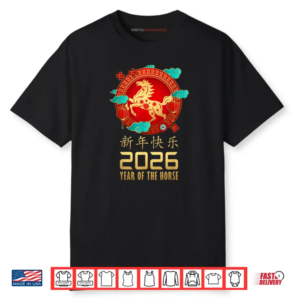 Year of The Horse Chinese Lunar New Year 2026 Shirt