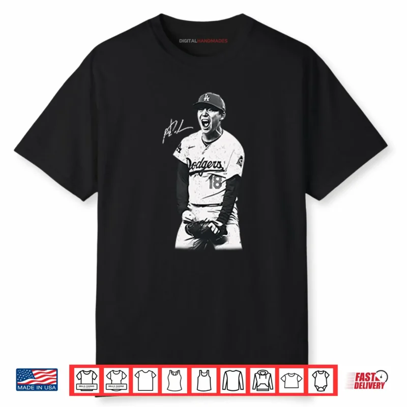 Yoshinobu Yamamoto Dodgers Shirt