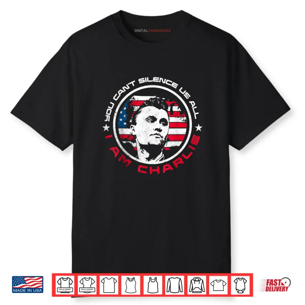 You Can’t Silence Us All Charlie Tribute Shirt 1 You Can’t Silence Us All Charlie Tribute Shirt