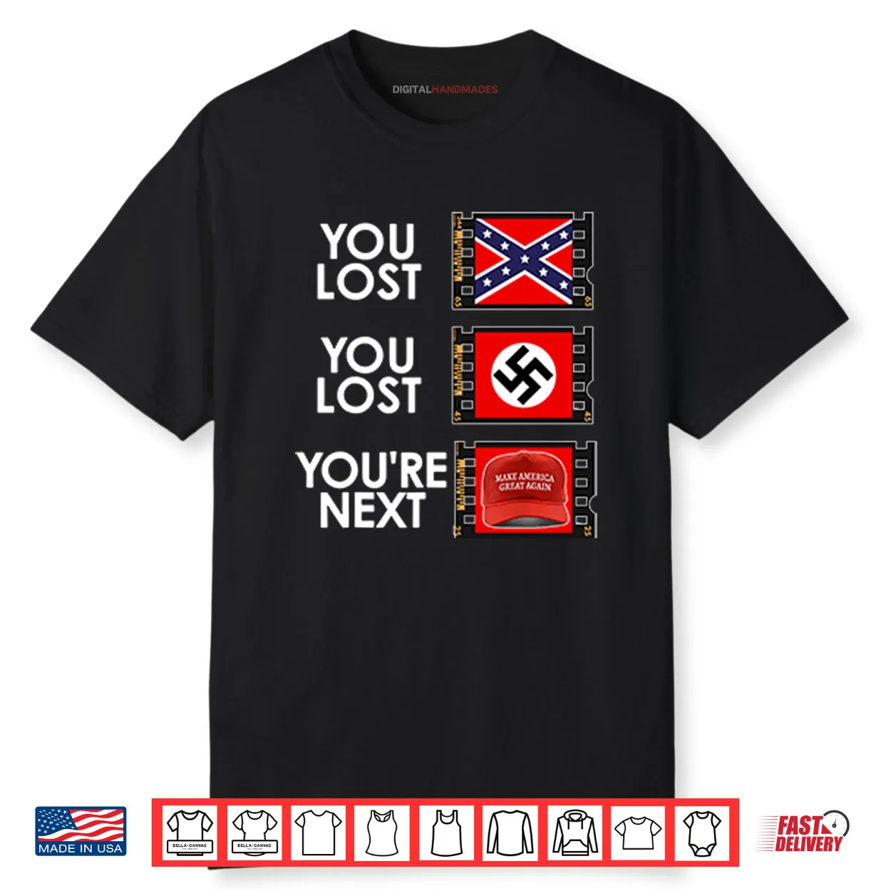 You Lost You Lost You’re Next Anti MAGA Shirt