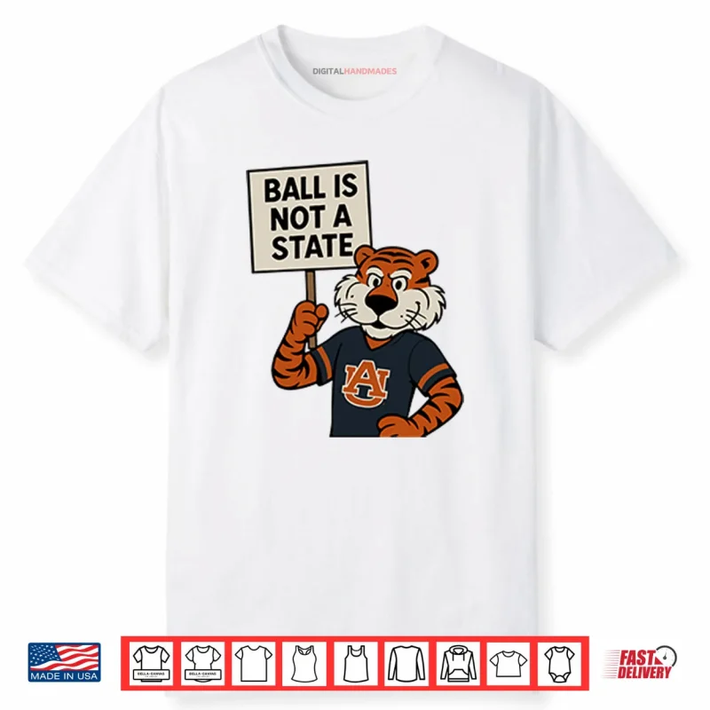 Zac Blackerby Auburn Tigers Ball Is Not A State Shirt