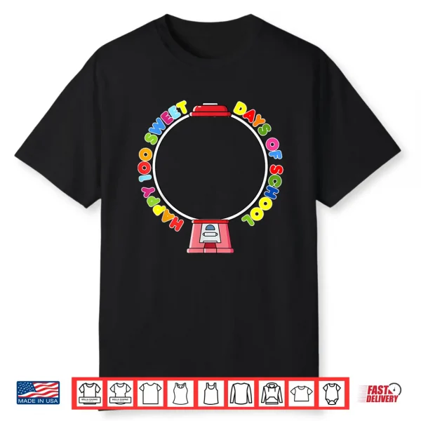 100 Days Of School Gumball Machine Empty Easy Diy 100Th Day Shirt