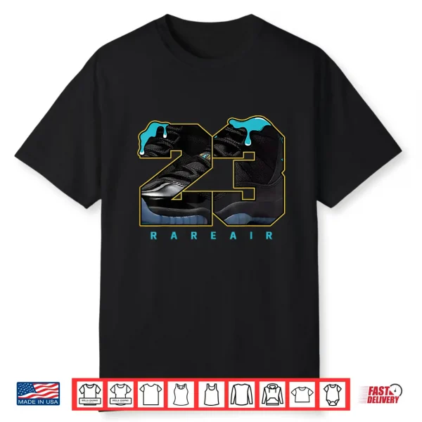 23 Gamma Blue 11S Outfits Matching Shirt