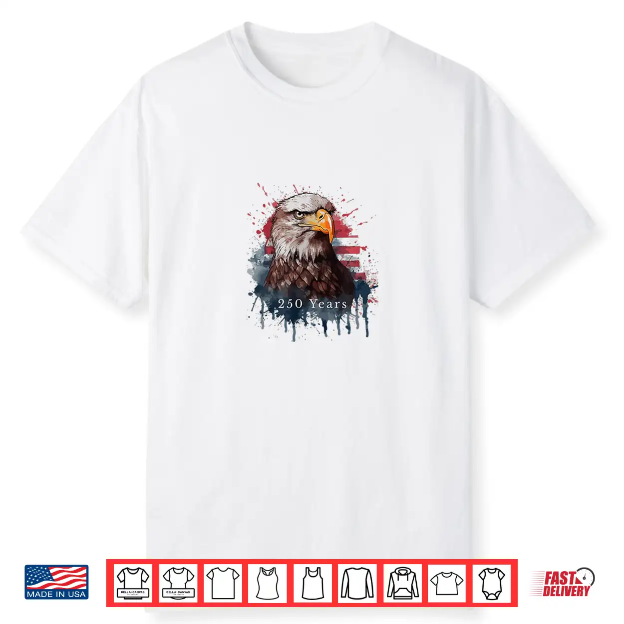 250 Eagle Years Shirt