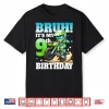 Bruh It’S My 9Th Birthday Dirte Bike Motocross Boys 9 Years Shirt